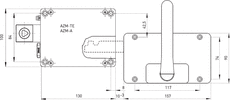 Actuator AZM 415-B30-07 電磁鎖附件